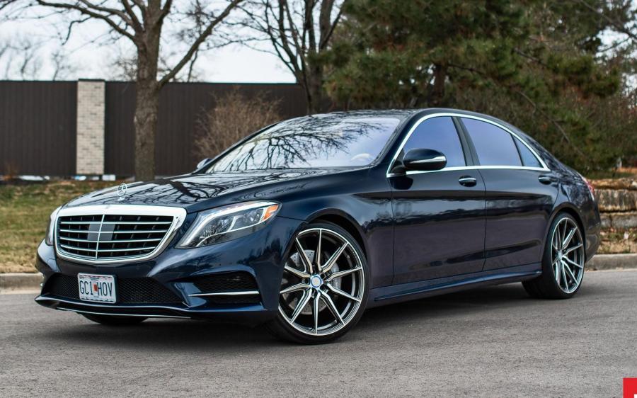 Mercedes-Benz S550 on Vossen Wheels (HF-3) '2020